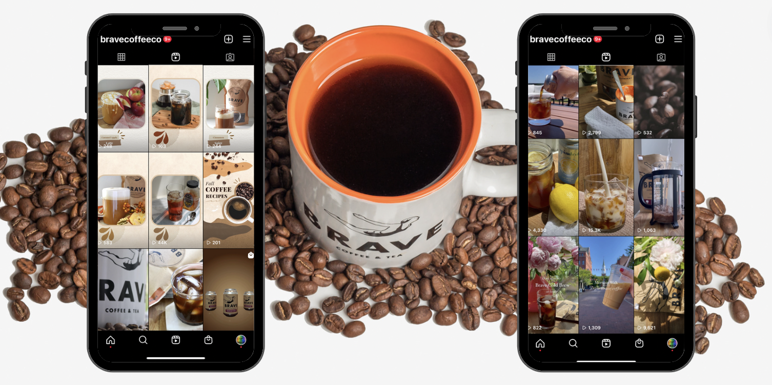 Brave Coffee Instagram Feed